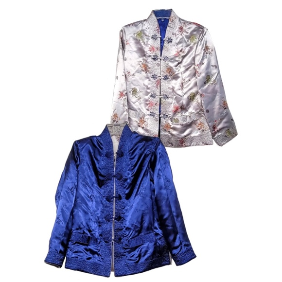 Pre-owned Women’s Reversible Oriental Jacket/Blazer Sold - Picture 1 of 10